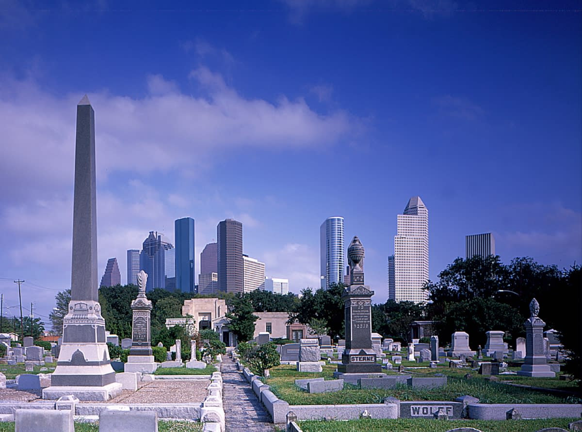Downtown Skyline from Jewish Cemetary