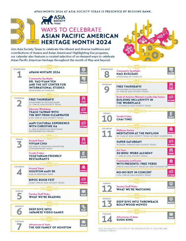 APAH - 31 Ways to Celebrate