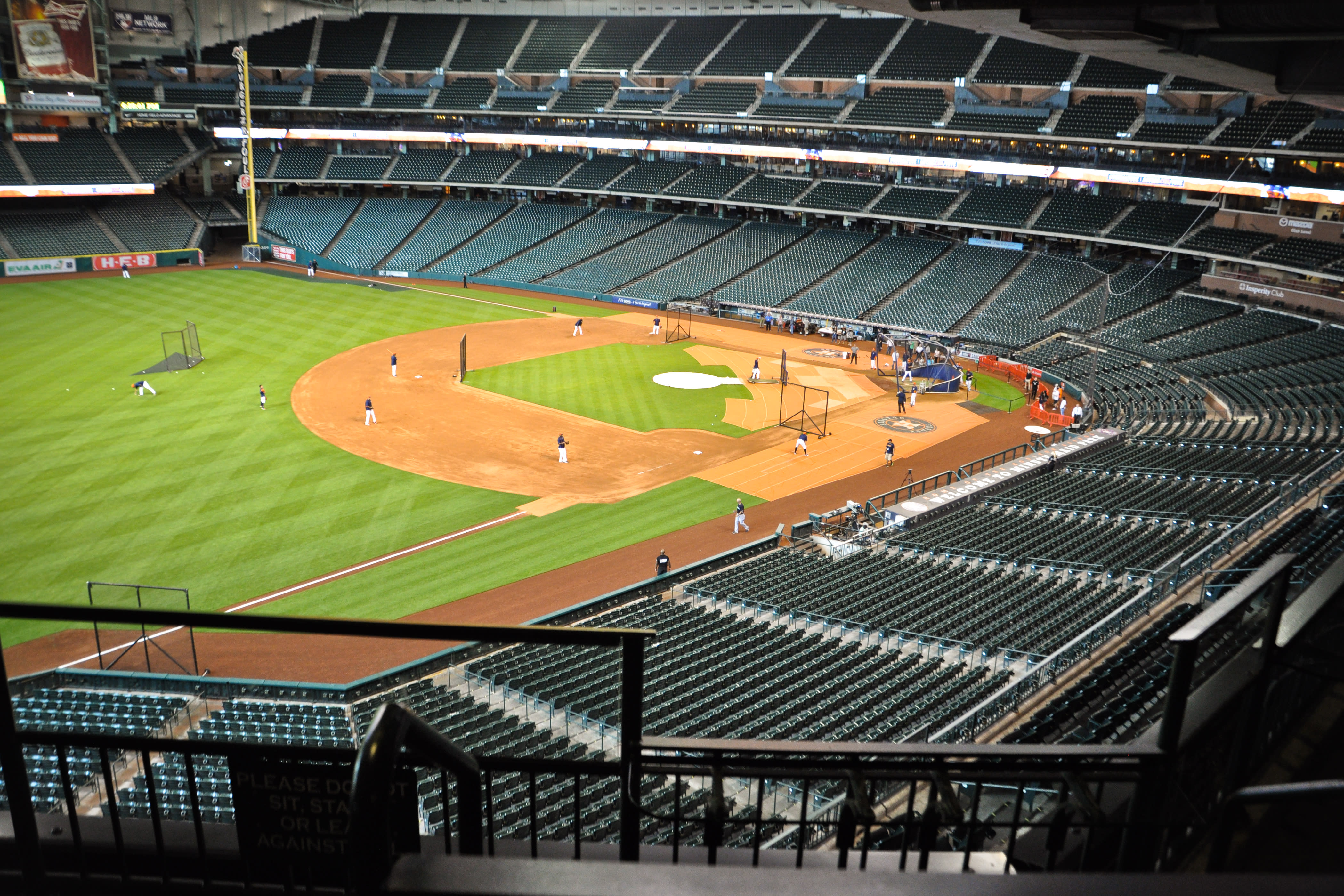 Baseball Diamond at Minute Maid Park