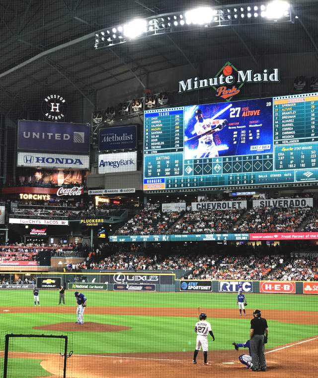 Minute Maid Park During an Astros Game