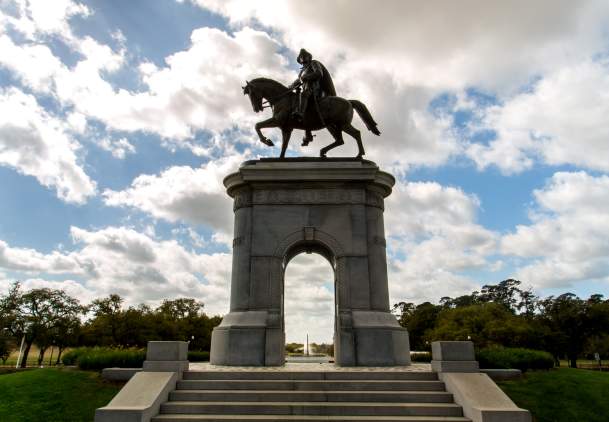 Sam Houston Statue at Museum District